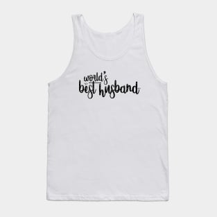 World's Best Husband Tank Top